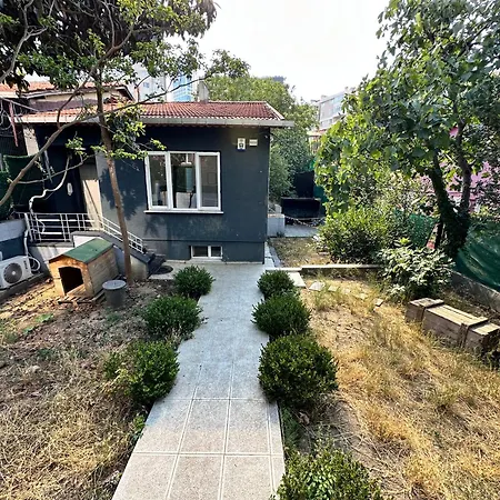 House With Natural Garden In The Center *